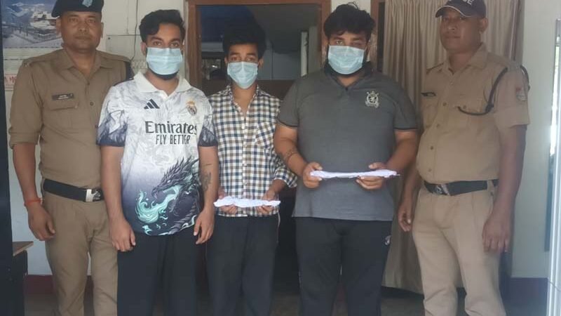 तीनपानी चापड़-छुरा हमला कांड का खुलासा, हल्द्वानी पुलिस ने तीनों आरोपी 24 घंटे में दबोचे