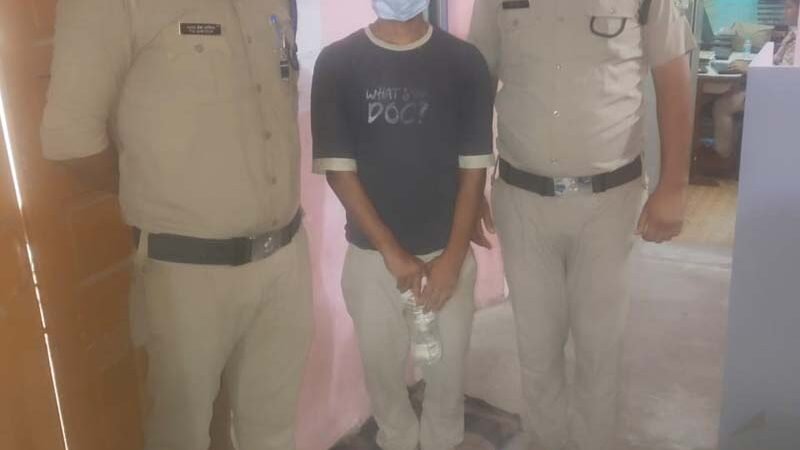 लालकुआं पुलिस की ताबड़तोड़ कार्रवाई, 36 पाउच कच्ची शराब के साथ एक तस्कर गिरफ्तार