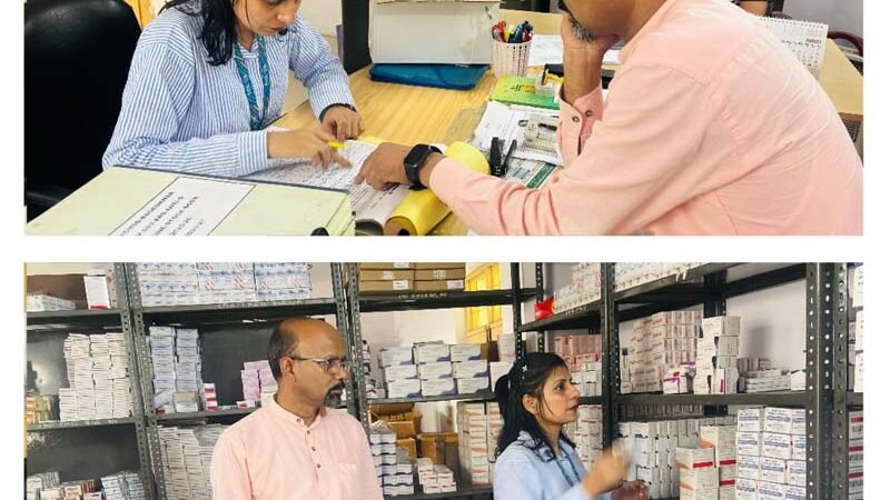 बागेश्वर में केंद्रीय औषधि भंडार का औचक निरीक्षण, जांच के लिए लिए गए 10 दवा नमूने