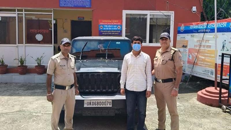 बस चालक को थार से कुचलने का प्रयास करने वाला आरोपी गिरफ्तार