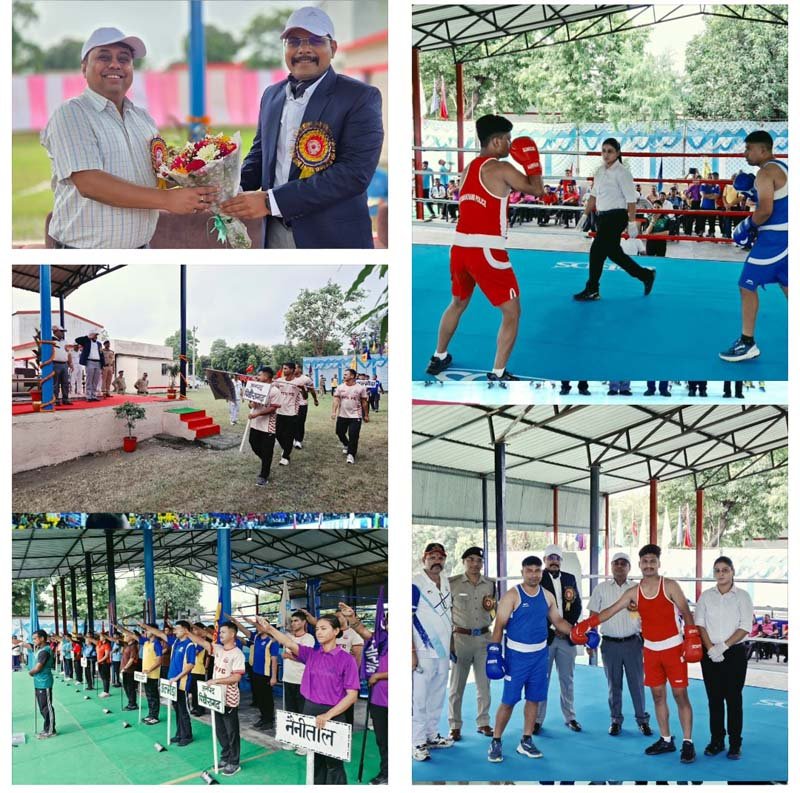 रुद्रपुर में 24वीं उत्तराखण्ड प्रादेशिक पुलिस खेल प्रतियोगिता का शुभारंभ