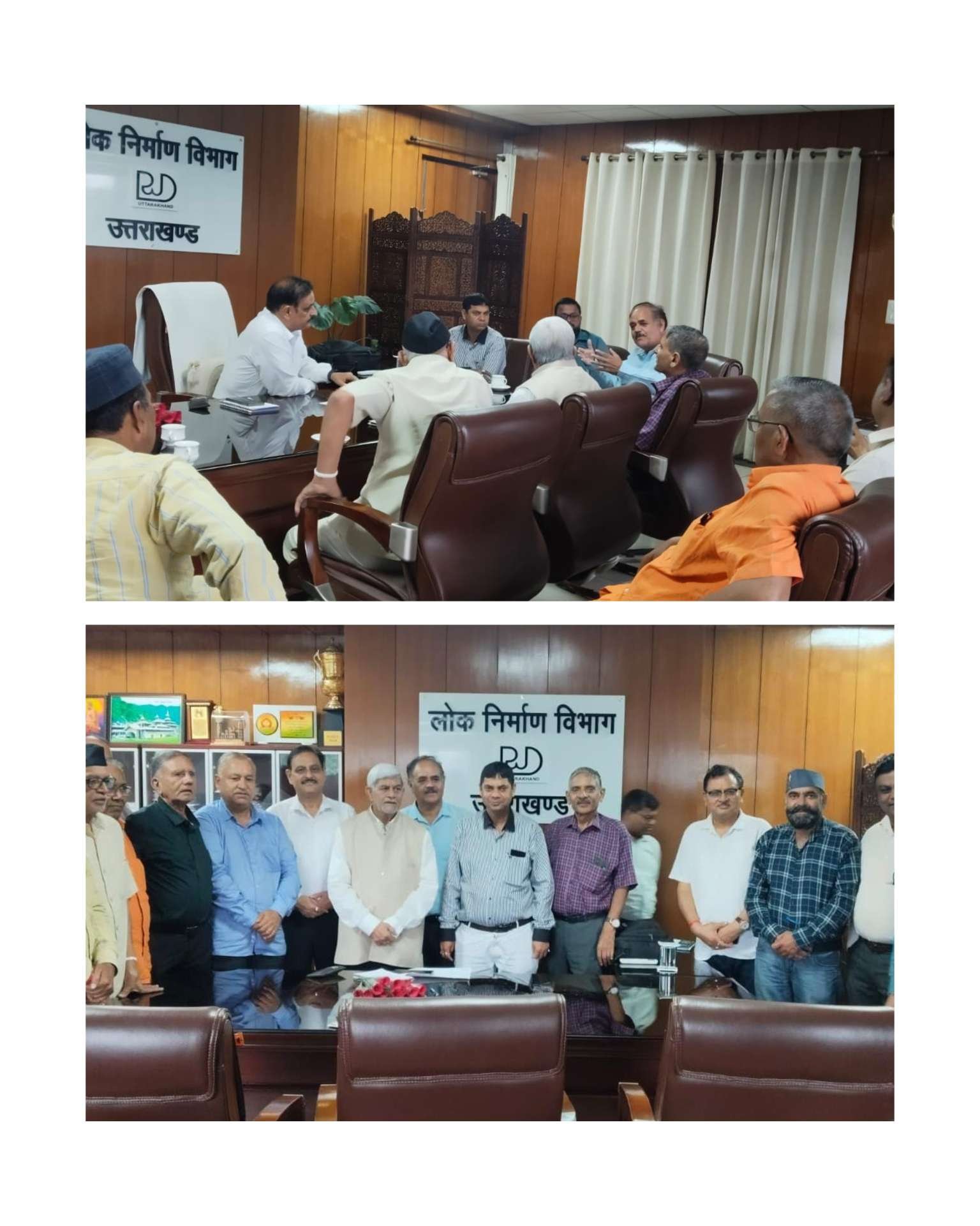 गड्ढामुक्त सड़कों के लिए पीडब्ल्यूडी के प्रमुख अभियंता से मिला संयुक्त नागरिक संगठन, पांच साल तक ठेकेदारों की जवाबदेही तय करने की मांग