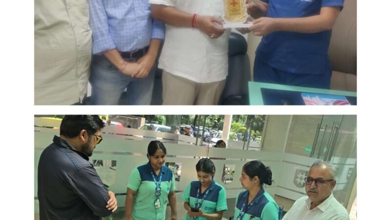विश्व हृदय दिवस पर हार्ट विशेषज्ञ डॉ. योगेंद्र सिंह सम्मानित