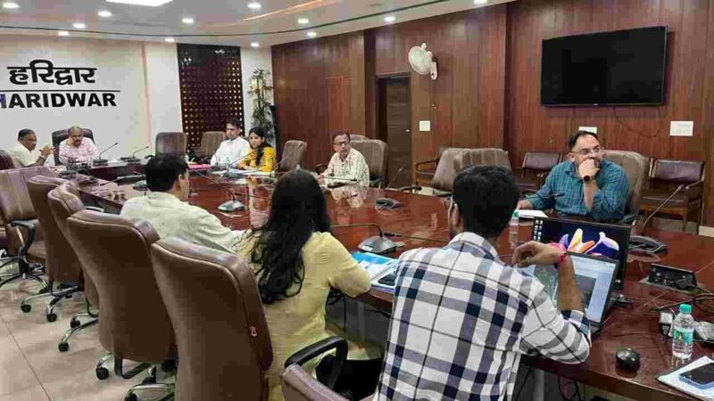 हरिद्वार में जल संरक्षण को मिलेगी नई रफ्तार, 449.51 लाख की कार्ययोजना मंजूर