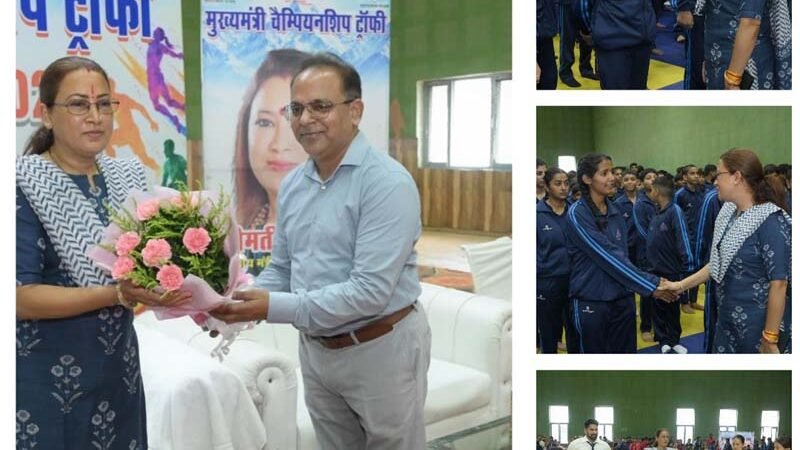 राज्य स्तरीय खेल प्रतियोगिताओं का शुभारंभ, फेंसिंग में सार्थक जैन ने जीता स्वर्ण