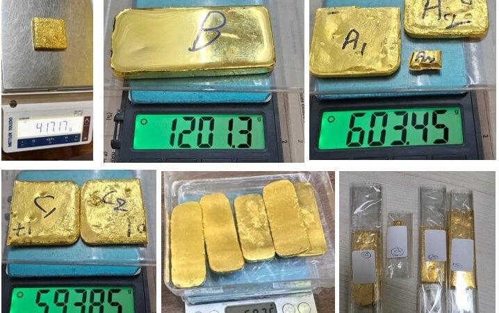सोना तस्करी सिंडिकेट का डीआरआई ने किया भंडाफोड़, 10.36 करोड़ का 6.61 किलो विदेशी सोना जब्त