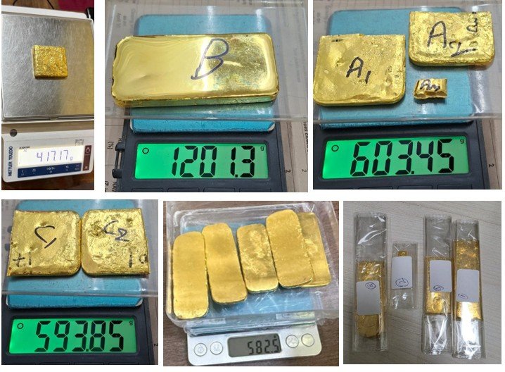 सोना तस्करी सिंडिकेट का डीआरआई ने किया भंडाफोड़, 10.36 करोड़ का 6.61 किलो विदेशी सोना जब्त