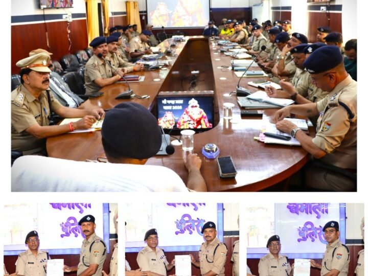 नन्दा जात यात्रा में उत्कृष्ट ड्यूटी निभाने वाले पुलिसकर्मी सम्मानित, तीन बने पुलिस मैन ऑफ द मंथ