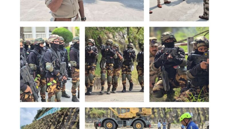 टिहरी डैम में आतंकवादी हमले की सूचना से मचा हड़कंप, सुरक्षा एजेंसियों ने संयुक्त मॉक ड्रिल में परखी तैयारियां