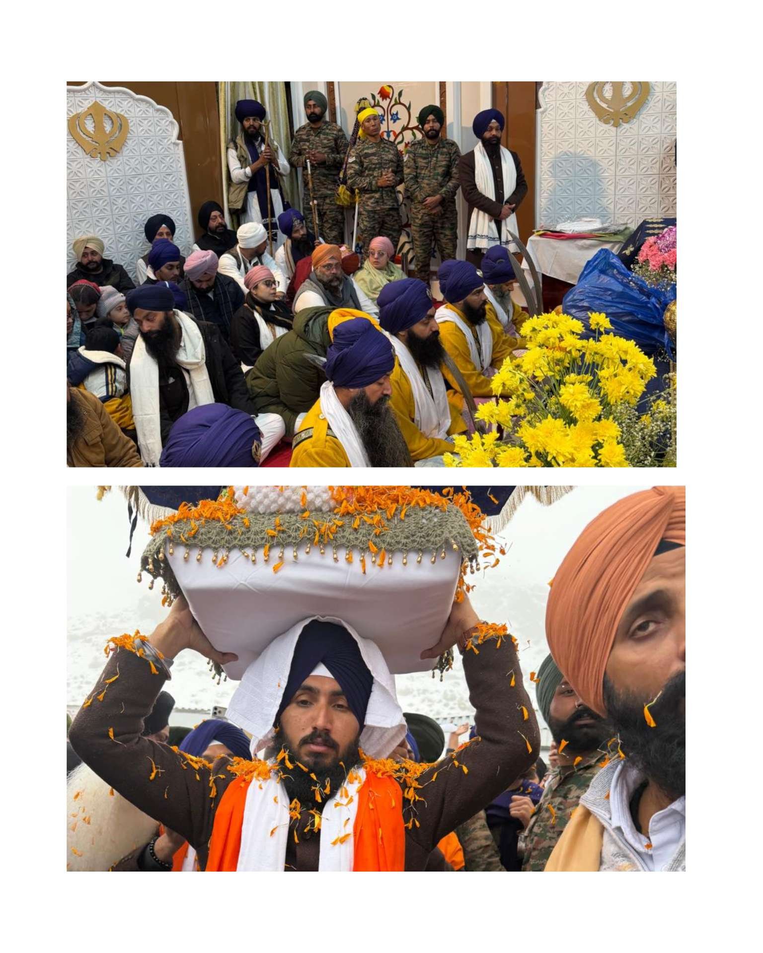 हेमकुंट साहिब के पावन कपाट शीतकाल के लिए बंद, 5000 श्रद्धालुओं की मौजूदगी में गुरु ग्रंथ साहिब जी को सचखंड पहुंचाया