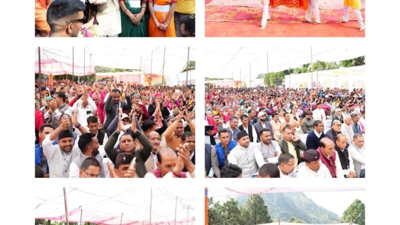 बर्नीगाड़ को 217 करोड़ की विकास योजनाओं की सौगात, मुख्यमंत्री ने 38 कार्यों का किया शिलान्यास-लोकार्पण