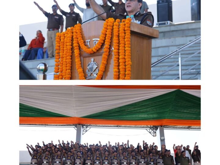राष्ट्रीय एकता दिवस पर पुलिस लाइन में आयोजित हुई भव्य परेड, डीजीपी ने दिलाई एकता और अखंडता की शपथ