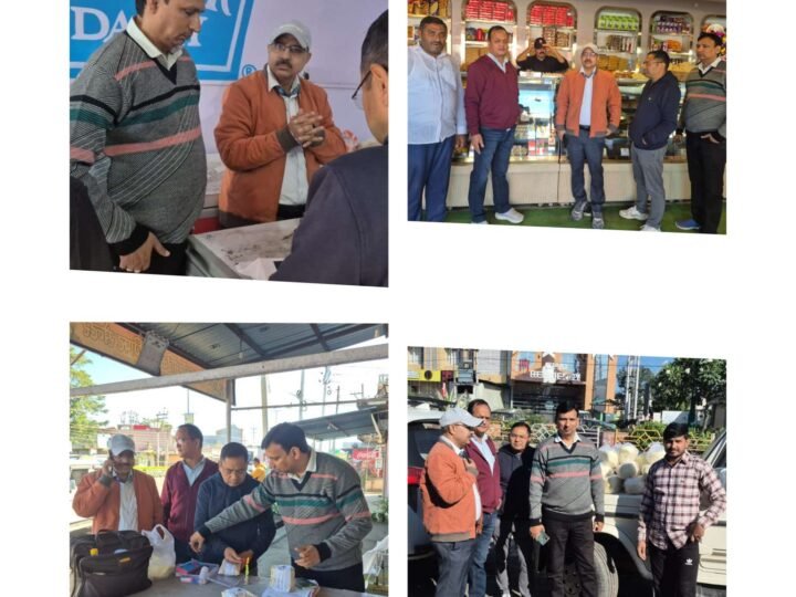 त्योहारी सीजन में मिलावटखोरों पर खाद्य सुरक्षा विभाग का शिकंजा, 350 किलो संदिग्ध पनीर-मावा नष्ट