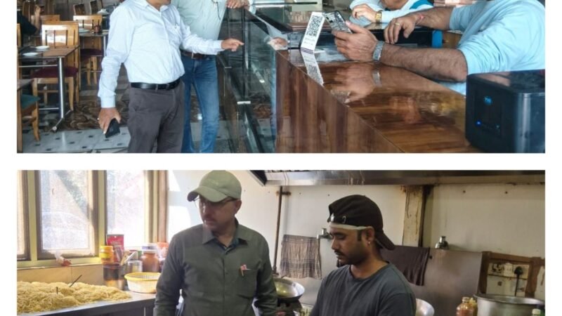 FDA की त्योहारी सीजन में कार्रवाई, देहरादून से मसूरी तक मिठाई और रेस्टोरेंटों की जांच,आठ खाद्य नमूने जांच के लिए भेजे
