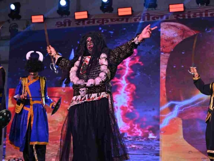 मातृ-शक्ति दिवस पर महिलाओं का सम्मान, ताड़िका वध के भव्य मंचन ने मोहा मन