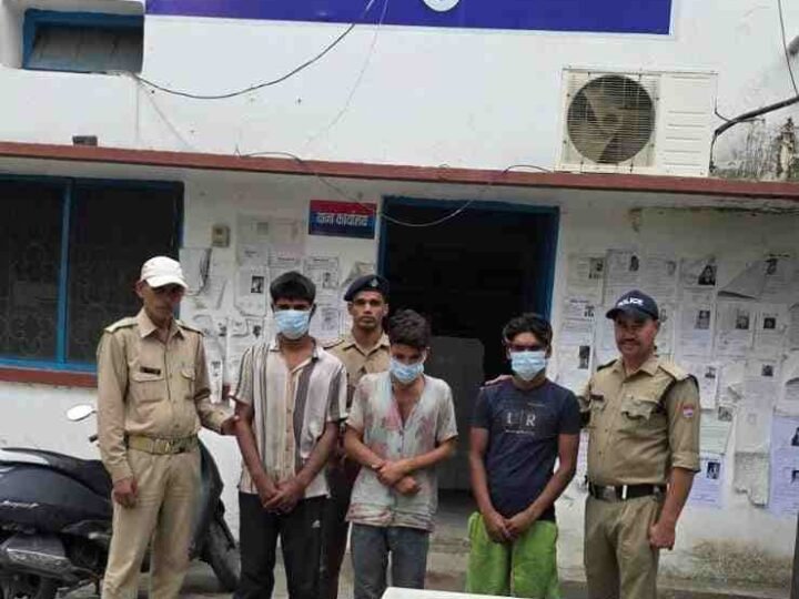 रुद्रपुर में एसी और अन्य सामान चोरी करने वाले तीन आरोपी गिरफ्तार