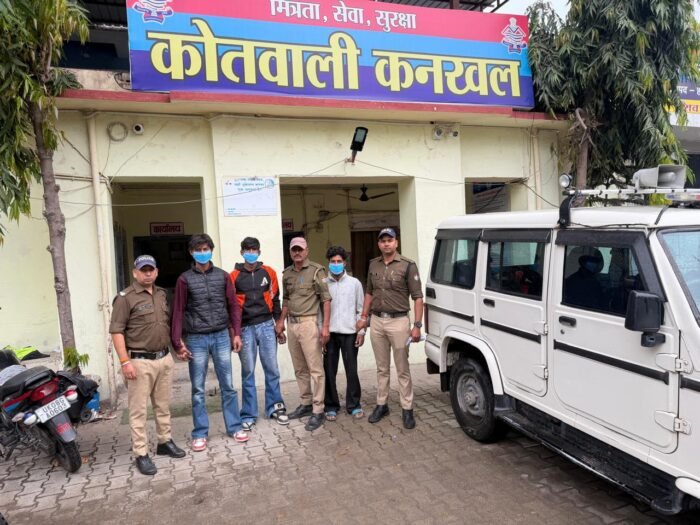 ऑपरेशन प्रहार के तहत हरिद्वार पुलिस की कार्रवाई, फायरिंग और हत्या के प्रयास में तीन आरोपी गिरफ्तार