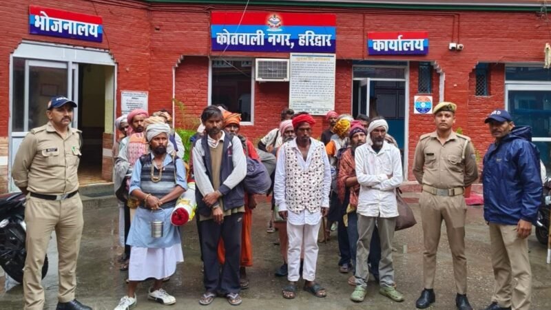 हरकी पैड़ी पर श्रद्धालुओं को परेशान करने वाले 31 भिक्षुक गिरफ्तार