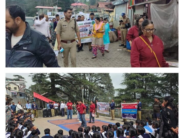 चकराता में नशे के खिलाफ निकली जागरूकता रैली, नुक्कड़ नाटक से दिया नशामुक्ति का संदेश