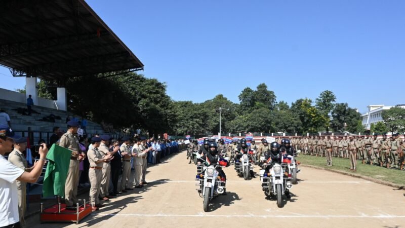 ‘मेरी शुरुआत खुद से’ का संदेश लेकर गुजरात रवाना हुआ उत्तराखण्ड पुलिस का 12 सदस्यीय मोटरसाइकिल दल