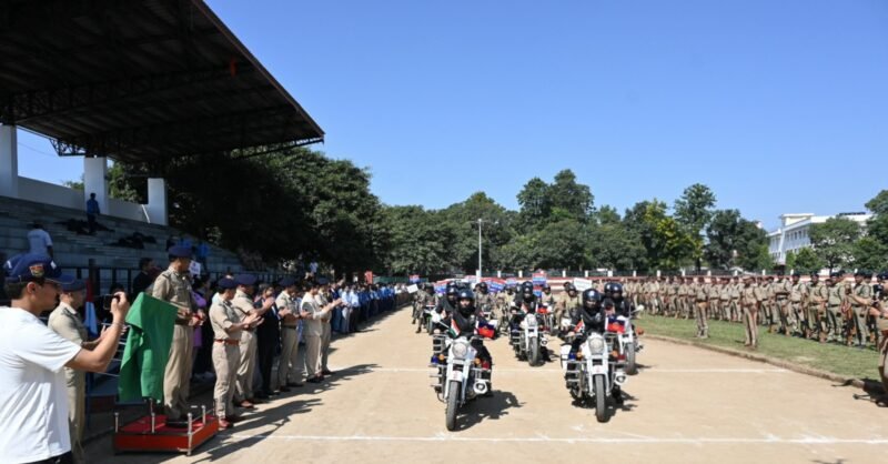 ‘मेरी शुरुआत खुद से’ का संदेश लेकर गुजरात रवाना हुआ उत्तराखण्ड पुलिस का 12 सदस्यीय मोटरसाइकिल दल