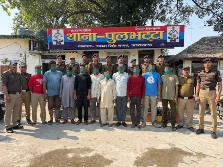 एसएसपी अजय गणपति के निर्देश पर कार्रवाई, अवैध पशु कटान के आरोप में 10 गिरफ्तार