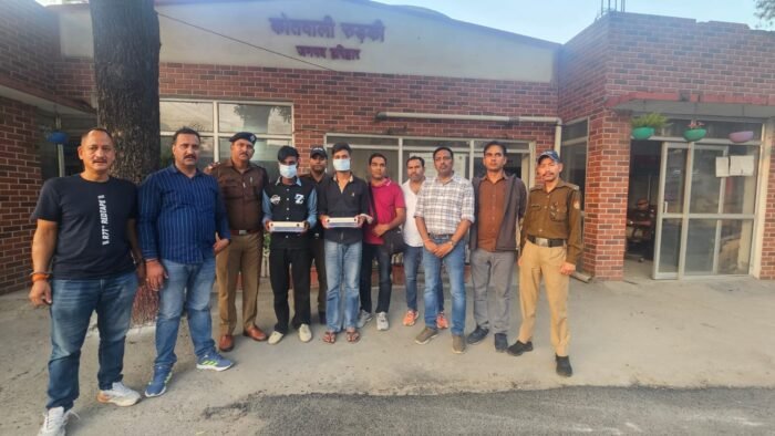 STF और हरिद्वार पुलिस की संयुक्त कार्रवाई, दो अवैध तमंचों के साथ दो आरोपी गिरफ्तार