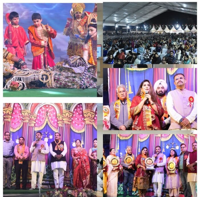 रामलीला महोत्सव में ‘साहित्य एवं फिल्म दिवस’ की धूम, अभिनेत्री नेहा सक्सेना सम्मानित; फिल्म ‘घस्यारी’ का ट्रेलर लॉन्च