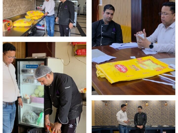हरिद्वार के होटल शांति हेरिटेज में खाद्य सुरक्षा विभाग की छापेमारी, 120 किलो आटा सीज